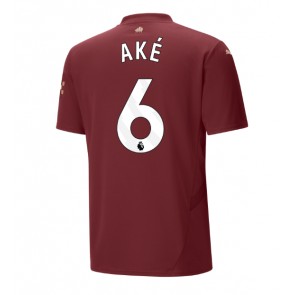 Manchester City Nathan Ake #6 Rezervni Dres 2024-25 Kratak Rukavima